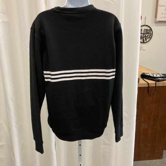 Adidas Black Sweatshirt with White Logo - Picture 4 of 8